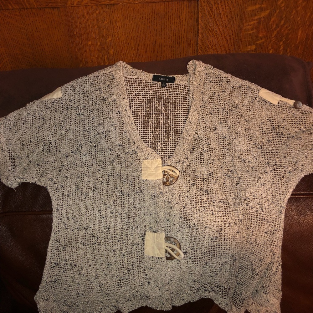 Kaktus fishnet cardigan